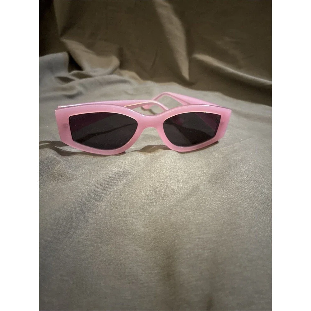 Diff Eyewear 55-20-148 Kai Purple Pink Chunky Thin Sunglasses Summer Beach Punk